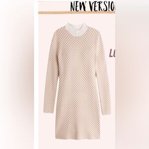 Abercrombie & Fitch | Jacquard Long-Sleeve Mockneck Mini Sweater Dress